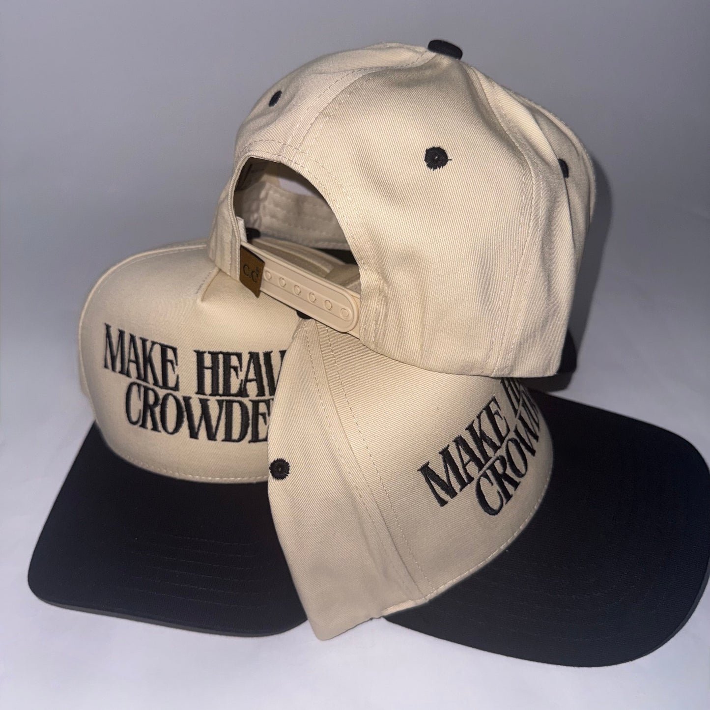 Make Heaven Crowded Trucker Hat