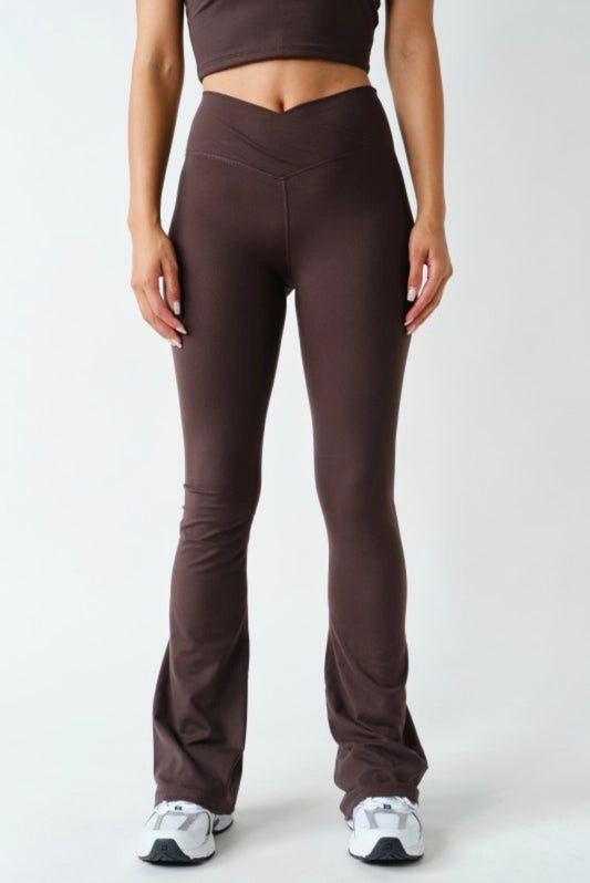 Haven Crossover Flared Leggings