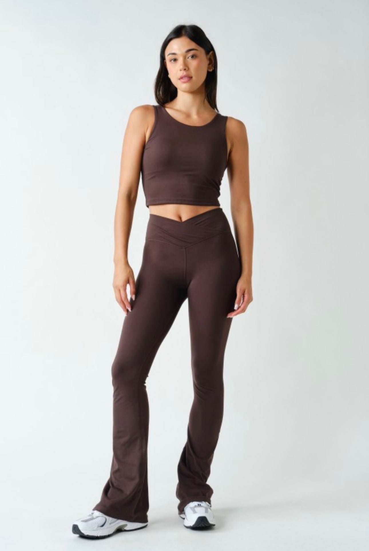 Haven Crossover Flared Leggings